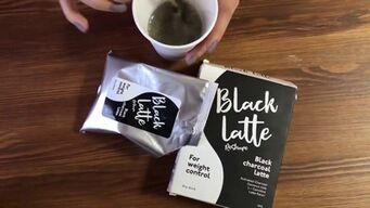 Experience using Black Latte charcoal latte