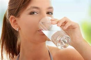 drink water in the diet for the lazy