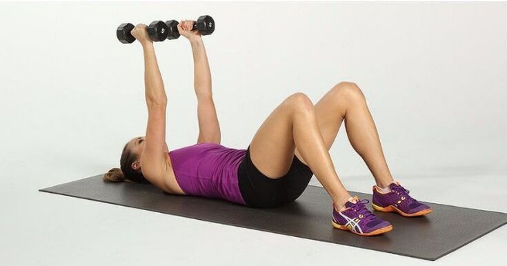 bench press with dumbbells to lose weight