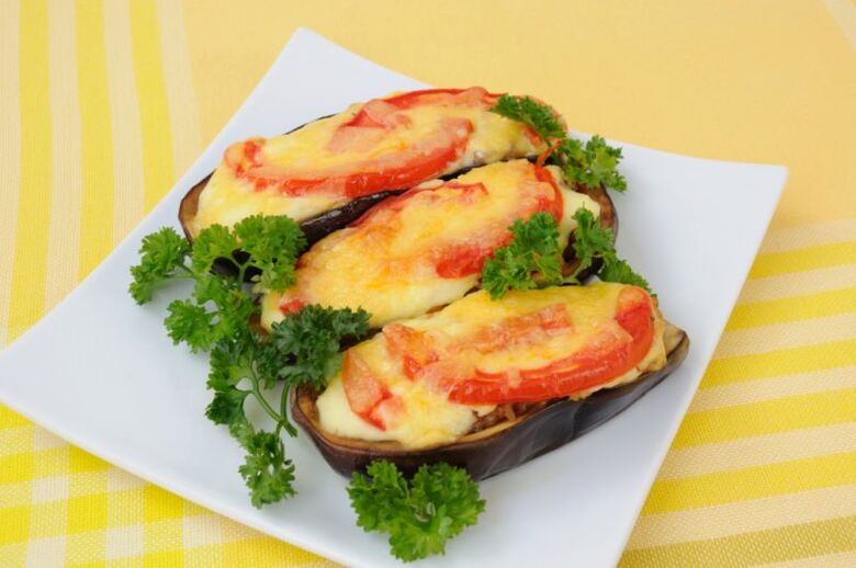 stuffed eggplant to lose weight